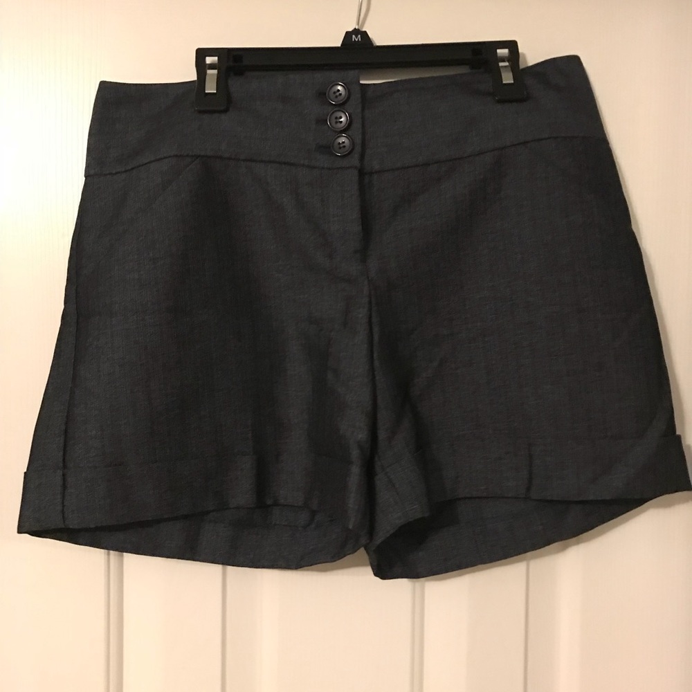 Dressy jean colored shorts